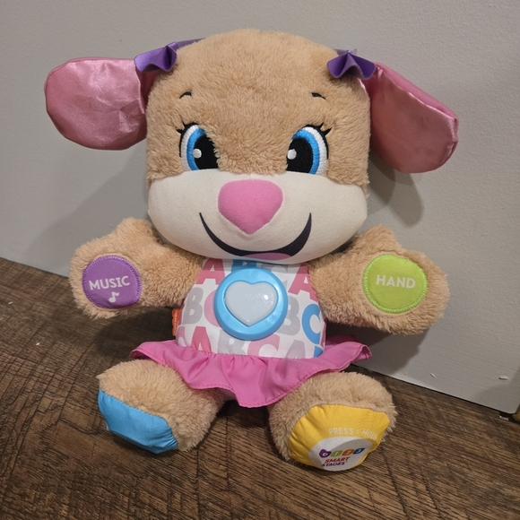 Fisher-Price Other - Fisher Price Laugh & Learn Smart Stages Sis Interactive Stuffed Animal Dog Puppy
